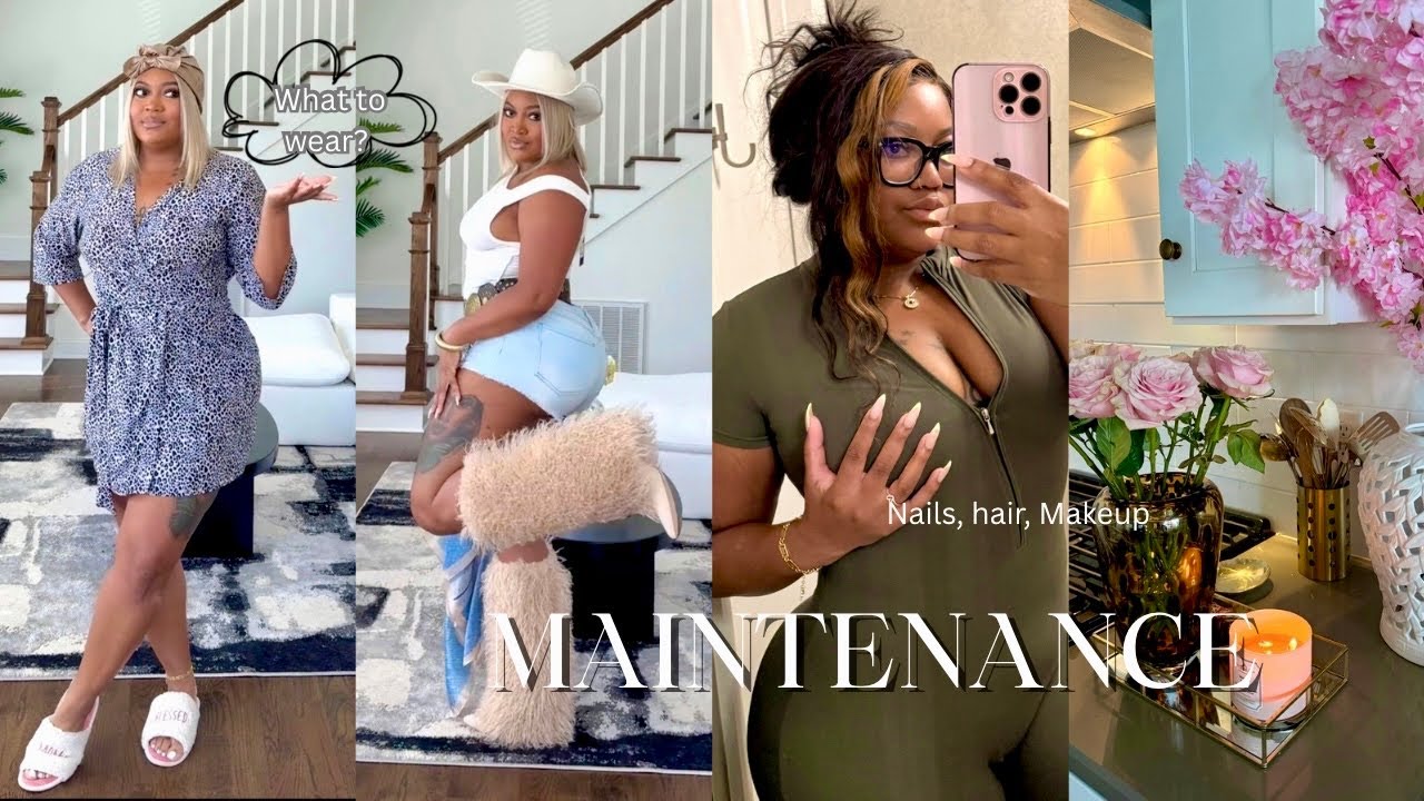 What To Wear To See BEYONCÉ • GRWM + HAIR, Nails, New MAKEUP & Dreams Do Come TRU • Maintenance Vlog
