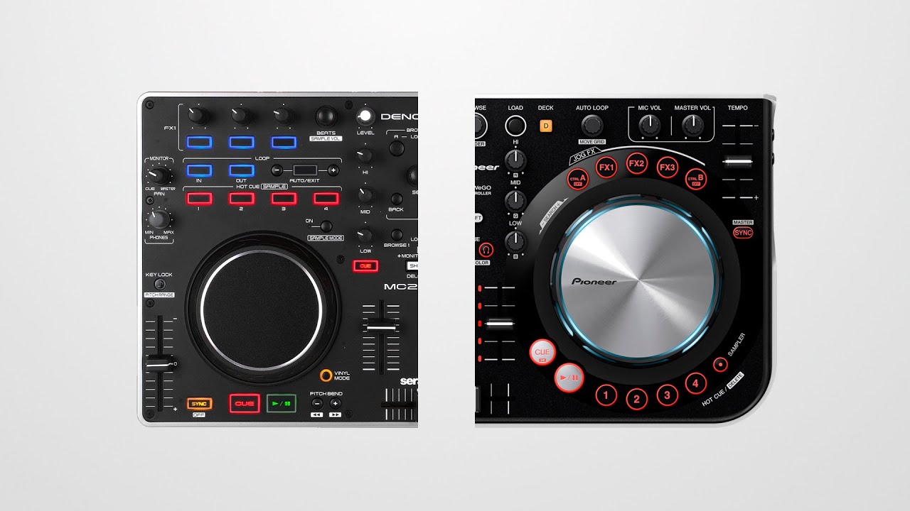 Pioneer WeGo vs Denon MC2000 (Castellano)