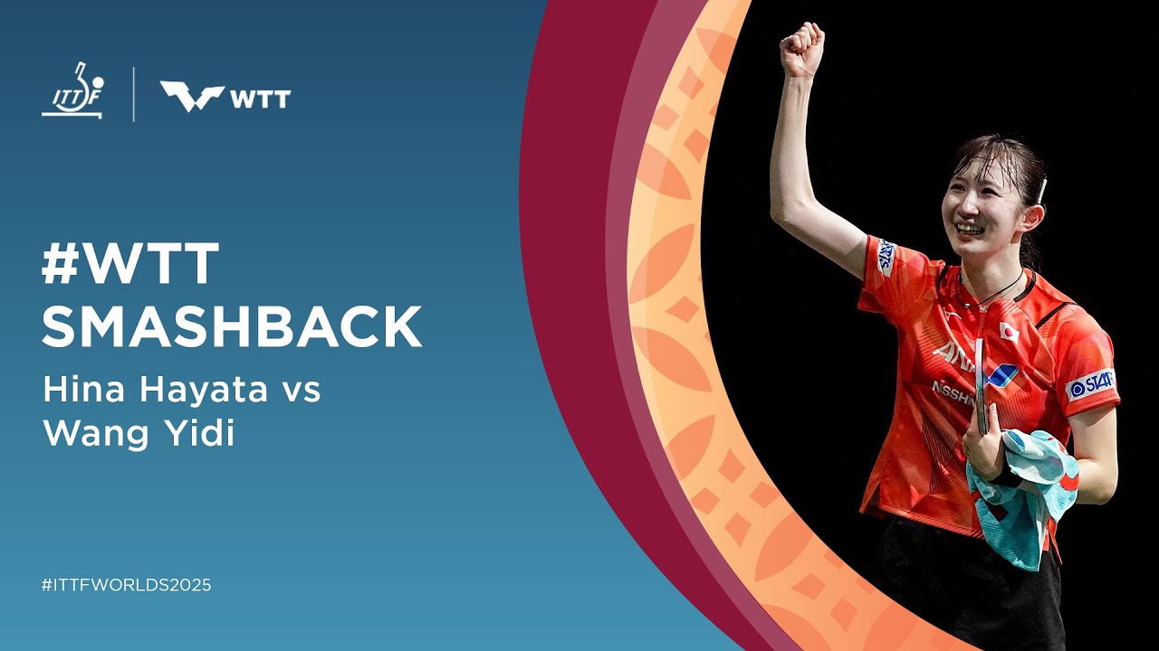 Hina Hayata vs Wang Yidi | #WTTSmashback | 2023 ITTF World Table Tennis Championships