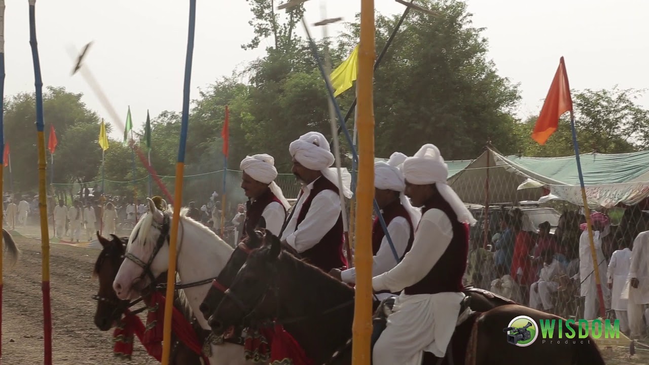 Tent Pegging Double Round Final Day Mela 456 GB Pakistan