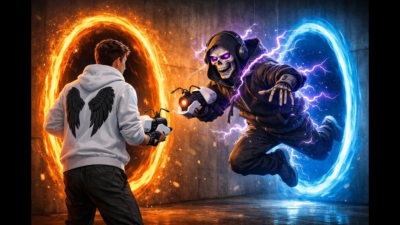 Portal 2 with Thunder and a Twist