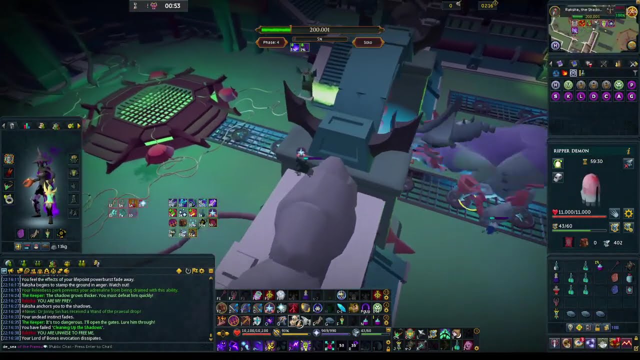 1:39 Raksha (Master) Necromancy Camp