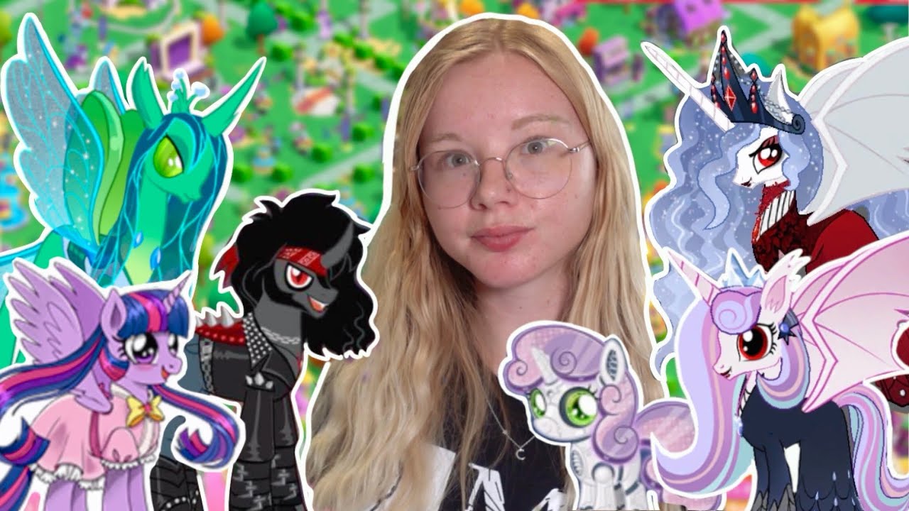 Я подсел на мобильную игру My Little Pony.