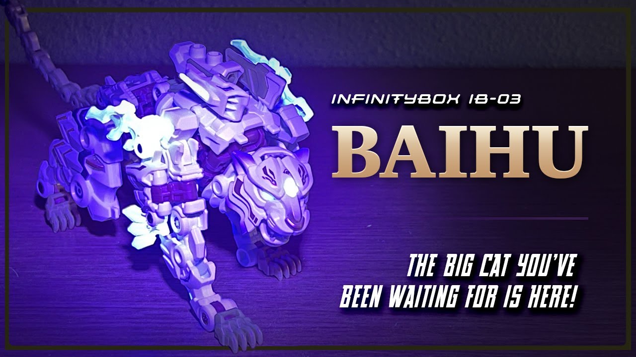 52Toys Infinitybox IB-03 Baihu Is The Magical Big Cat Of Your Dreams! Reviewed and Rated