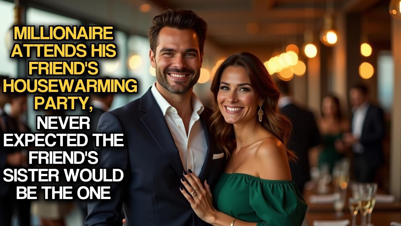 Millionaire Attends His Friend's Housewarming Party, Never Expected Friend's Sister Would Be One