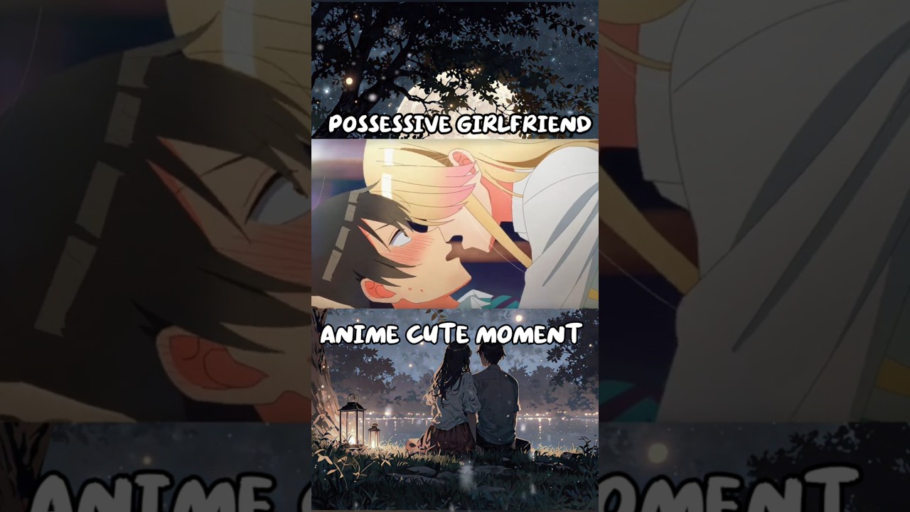 Possessive girlfriend | Cute anime moment #anime #animeedit