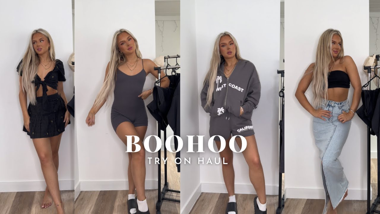 BOOHOO TRY ON HAUL - summer inspo, new in, June 2023, essentials