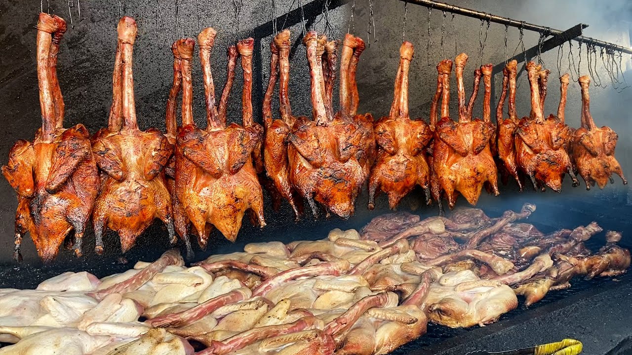 BEBEK BAKAR ASAP JUMBO KUAH SANTAN NIKMAT DI MALAYSIA. LUDES 100 EKOR BEBEK !!! ITIK SALAI MASTHAR.