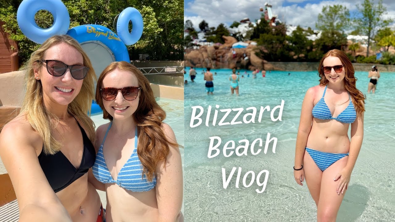 DISNEY WATER PARK Day at Blizzard Beach with Claire! Disney World Vacation Vlog 