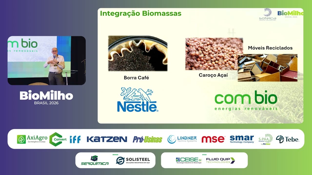 Desenvolvimento e Implementação Industrial no Etanol de Milho | Douglas Mariani | BioMilho Brasil 26