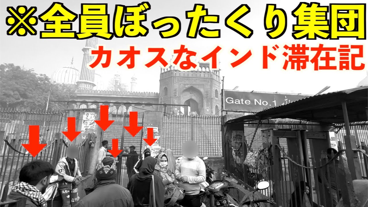 ぼったくり集団だらけでカオスなインドで過ごした1日。ぼっちデリー滞在の様子。