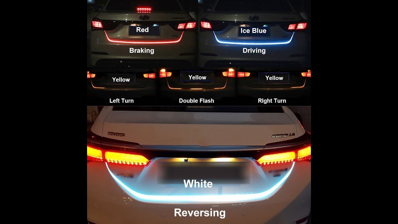 Banda LED: stop frana, semnalizare,lumina de zi, lumina marsarier