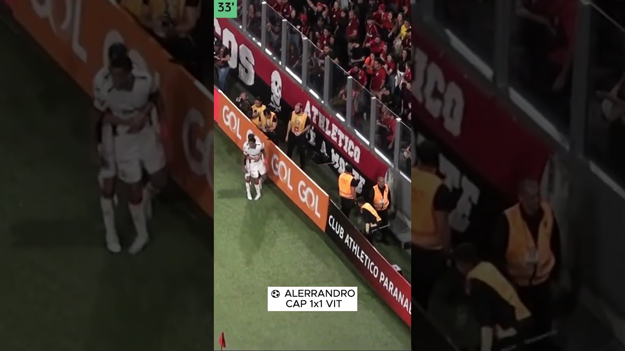 ALERRANDRO E MATHEUZINHO: GOLS DO VIT&Oacute;RIA CONTRA O ATHLETICO FORA DE CASA