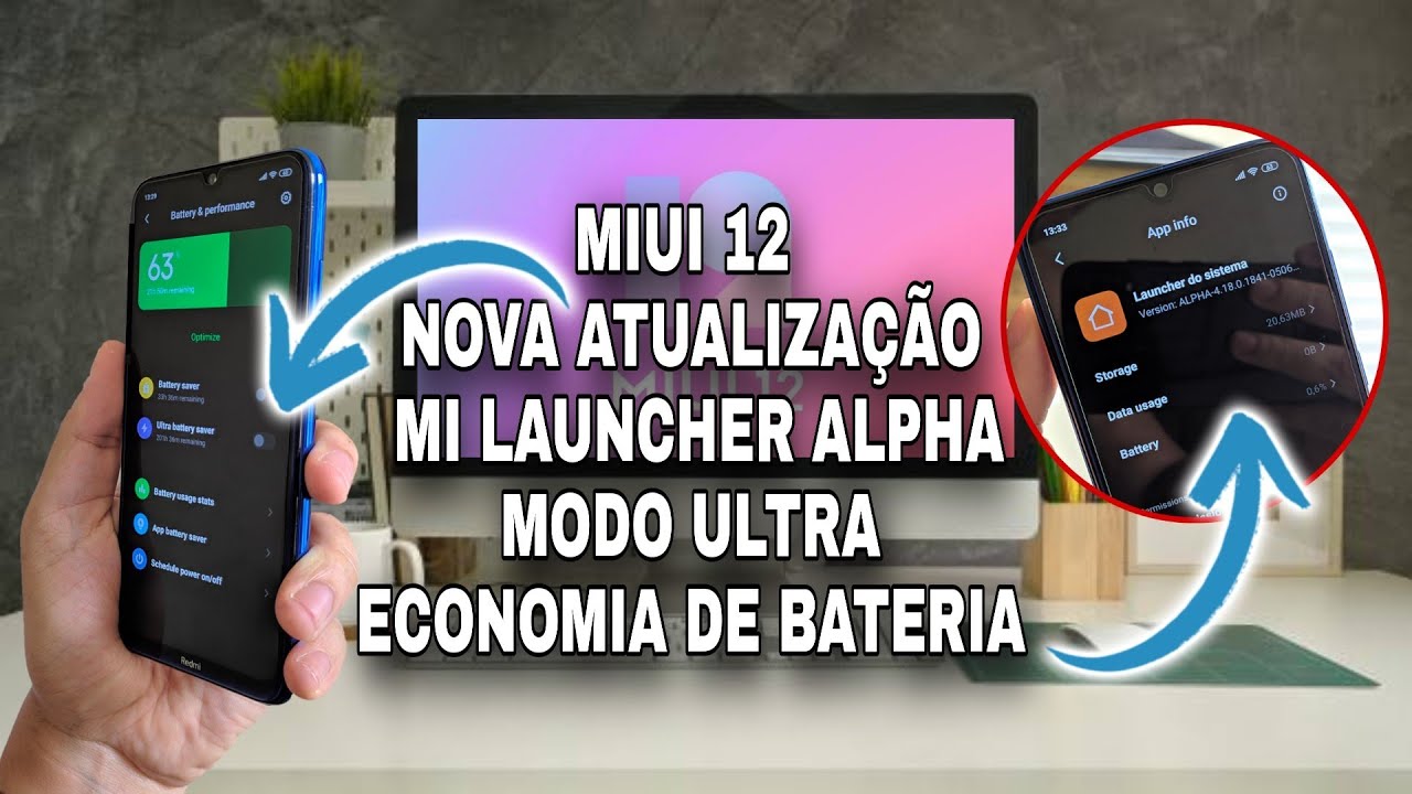 MIUI 12 - NOVA ATUALIZAÇÃO MI LAUNCHER ALPHA - MODO ULTRA NA MIUI 11 GLOBAL - COMO CONFIGURAR 🔥🔥🔥