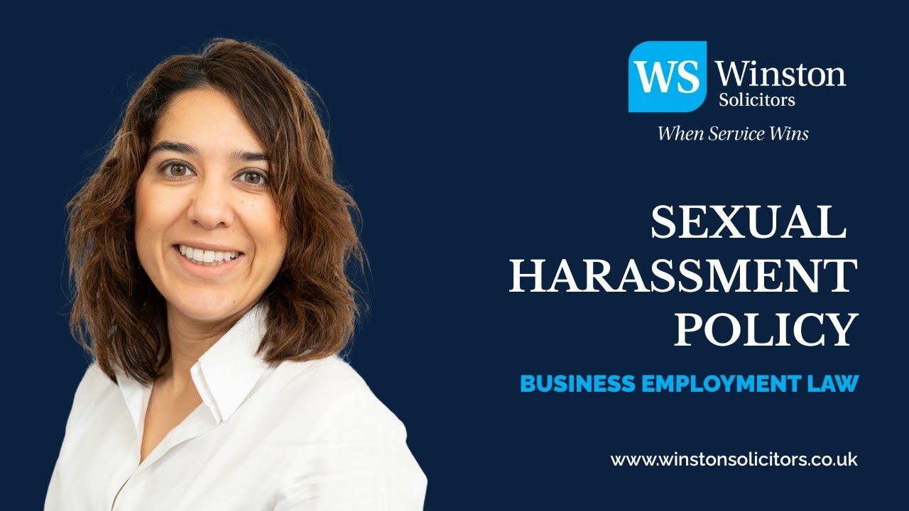 Samira Cakali, Business Employment Lawyer, Sexual Harassment Policy Video