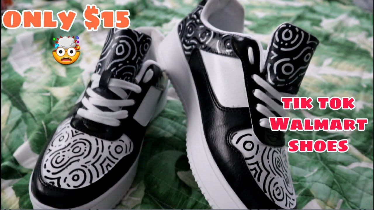 Custom Walmart tik tok shoes |Nerak Spice