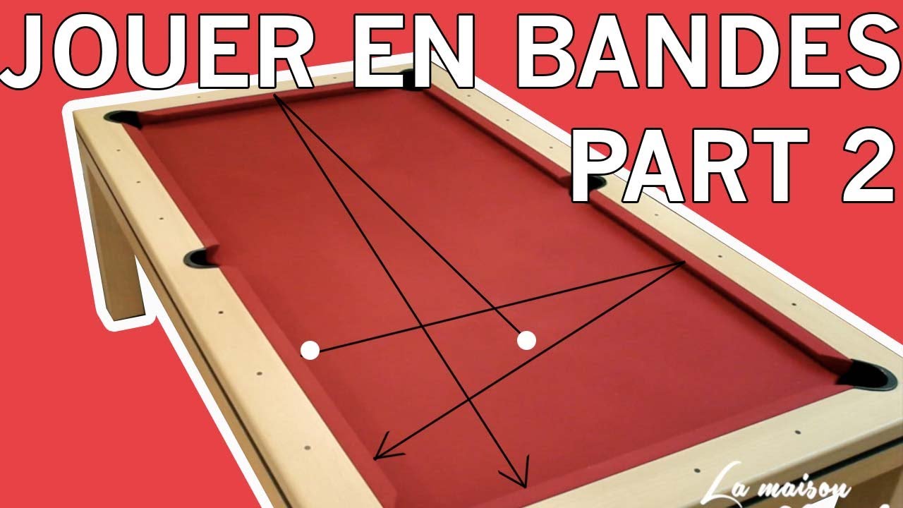 Jouer en bandes au billard part 2