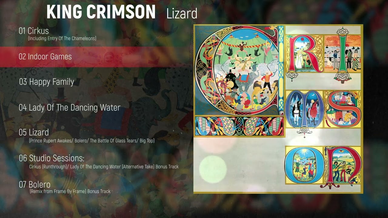 King Crimson - Lizard (Album Visualiser)