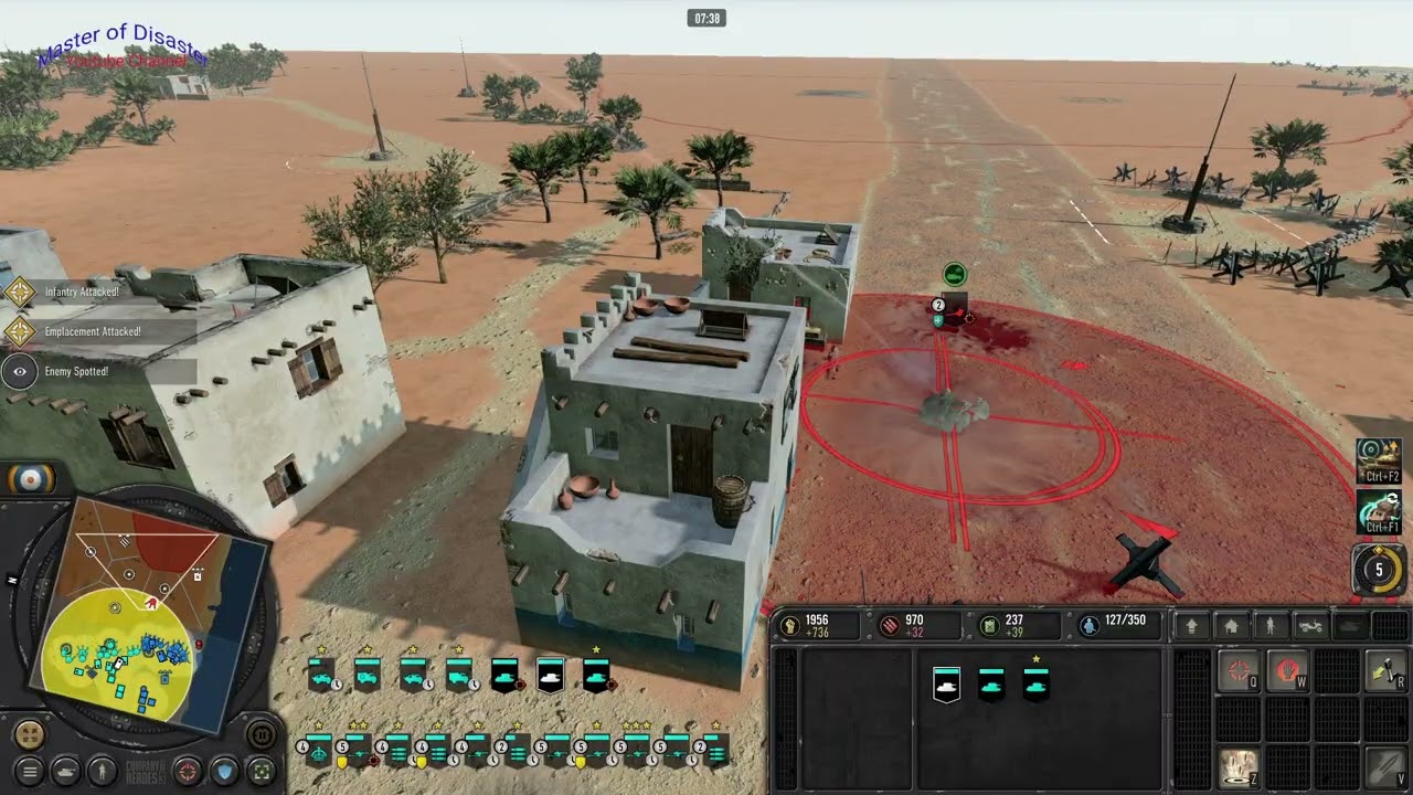 Company of Heroes 3 - Flames in Africa (2 vs 2 Ex)