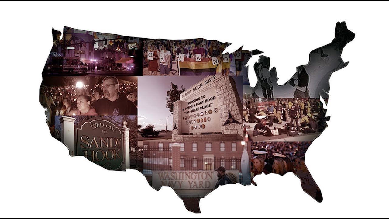 La terrible carte des tueries de masse aux États-Unis