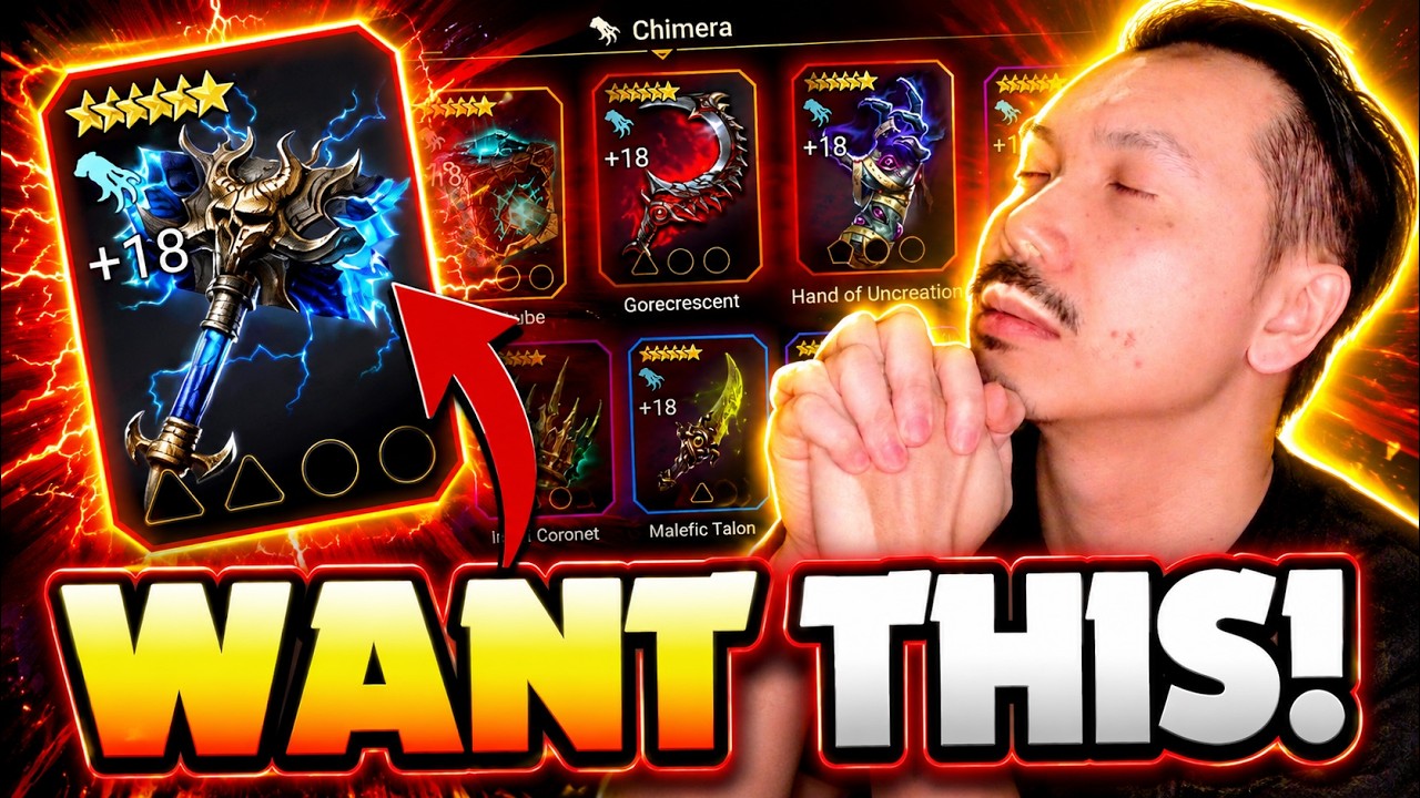 GAMBLING ALL MY RELIC MATERIALS! TIME TO CRAFT AND PRAY! | RAID: SHADOW LEGENDS