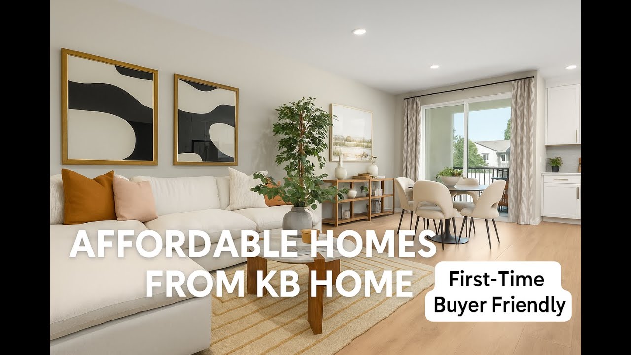 Why This KB Home Is Perfect for First Time Buyers #newconstruction #townhouse #anaheim #affordable