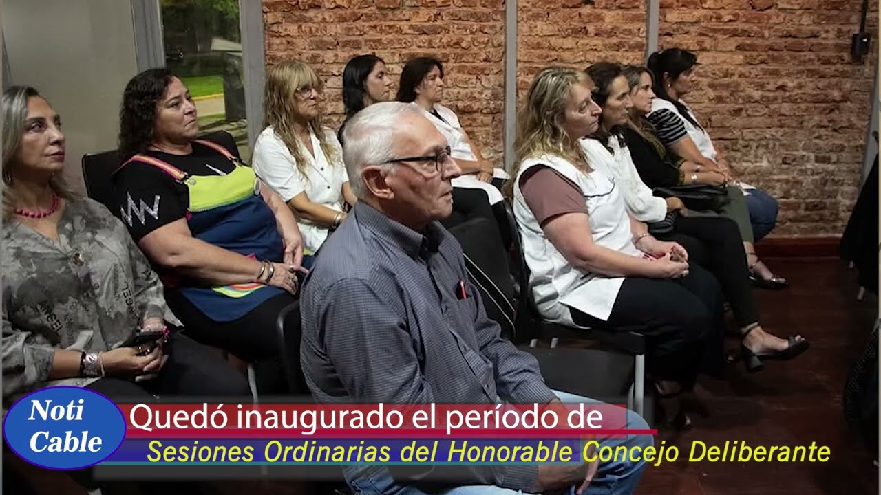 Apertura de Sesiones Ordinarias del Honorable Concejo Deliberante.