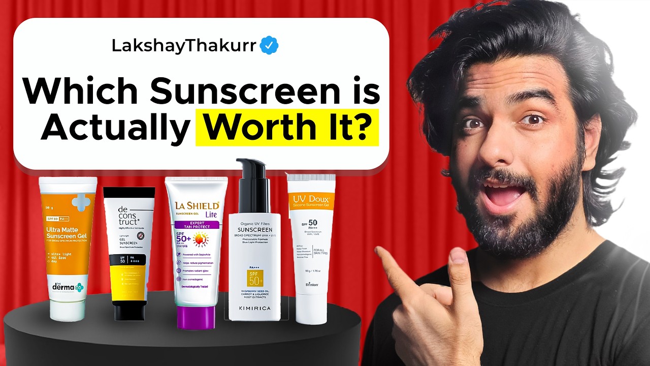 5 Best Sunscreens for Indian Summer | Budget to Premium Picks
