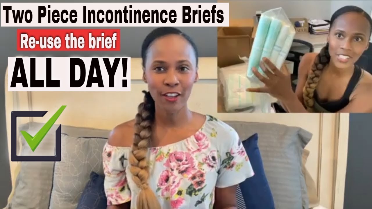 2 Piece Incontinence System (LIVDRY)|Disposable Adult DIAPERS- Brief +Shaped Pads (diaper review)