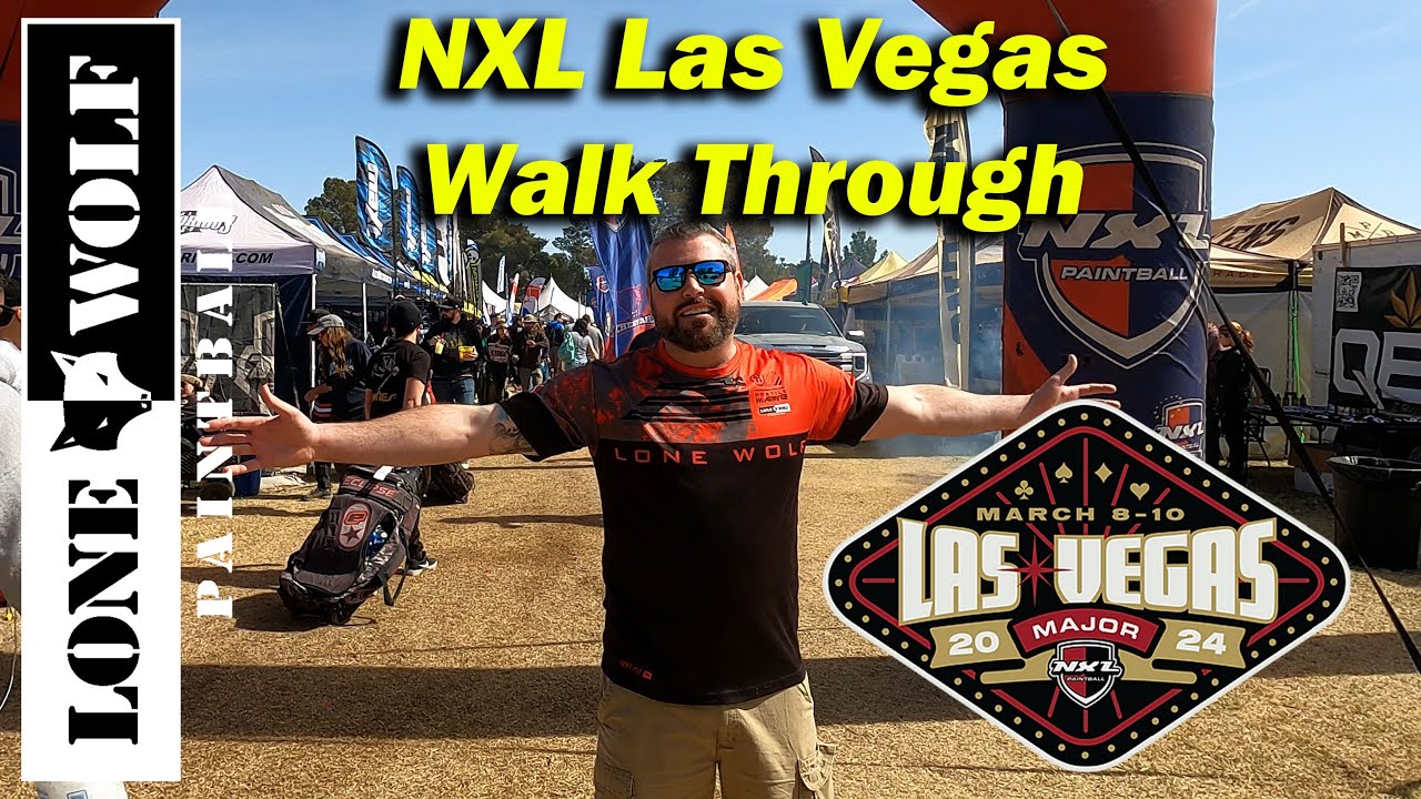 2024 NXL Las Vegas Major Paintball Tournament Field Walk Through | Lone Wolf Paintball