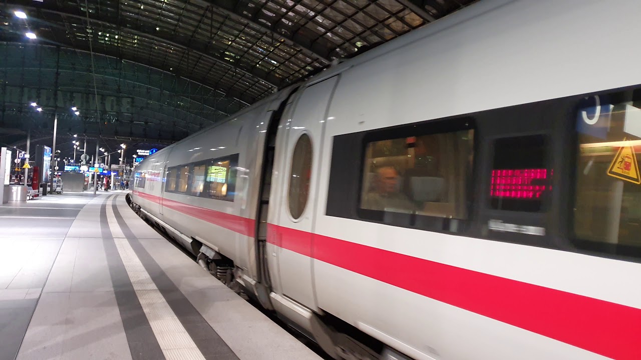 🇩🇪 ICE-T BR 411 als zug ICE 1591 Berlin-Franfurkt am Main