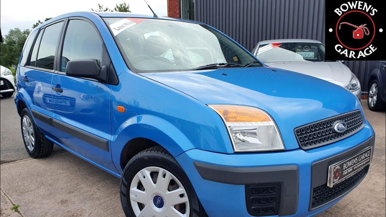 2009 (59) Ford Fusion 1.4 Style Plus 5Dr in Vision Blue. 48k Miles. 10 Services inc Cambelt. £2995