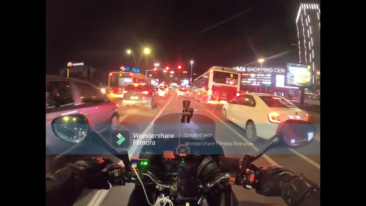 Belgrade Night Ride - Yamaha TDM 900