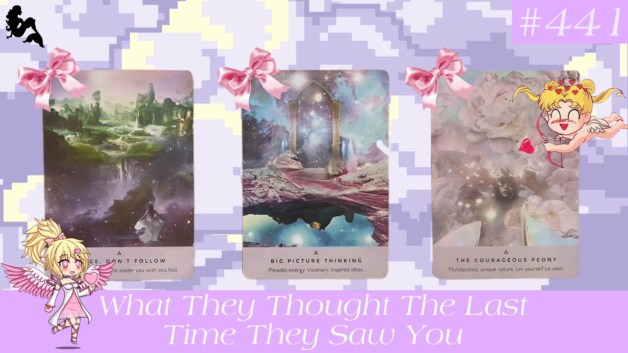 What They Thought The Last Time They Saw You🤔😮‍💨😅- Pick A Card Tarot Reading
