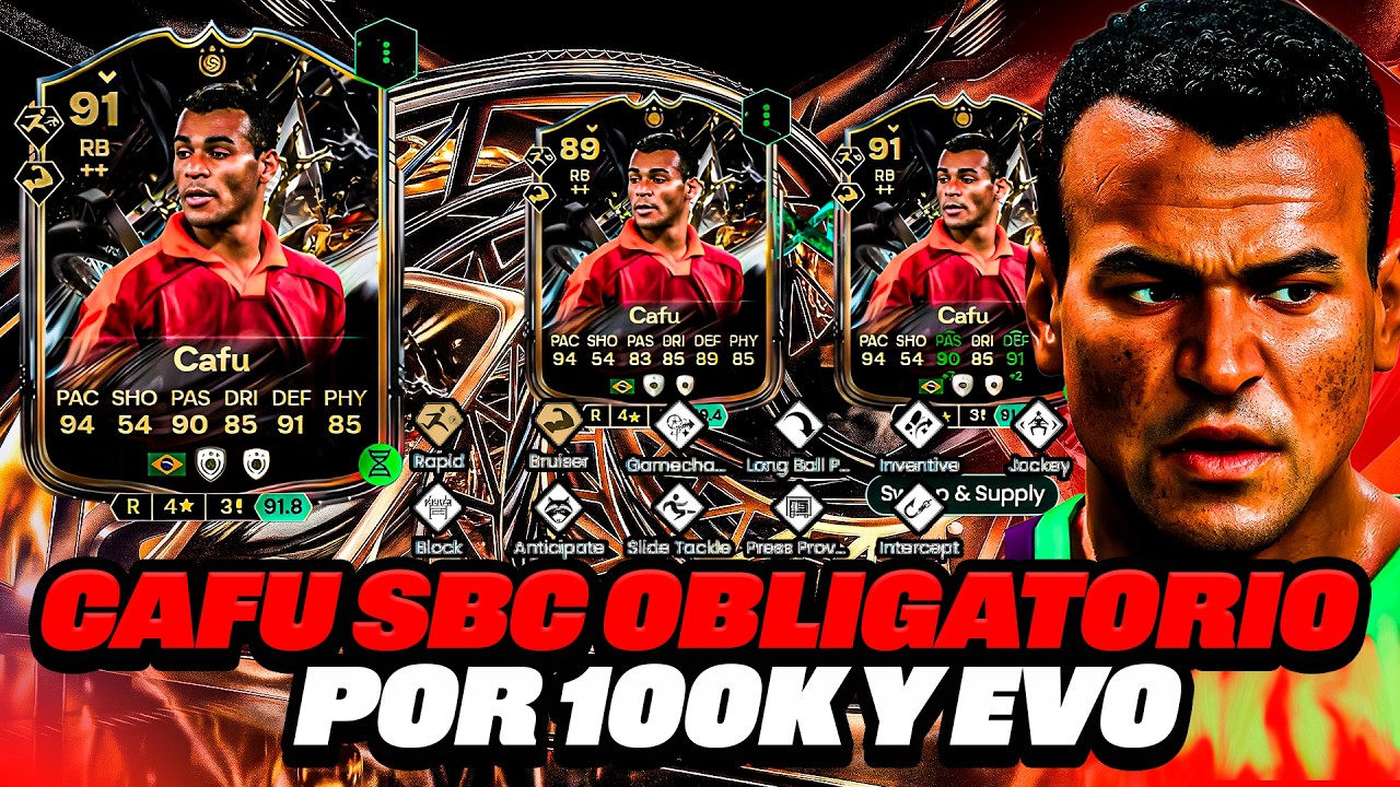 CAFU SBC 89 es OBLIGATORIO por 100K!! Y EVO OCULTA EA FC 26