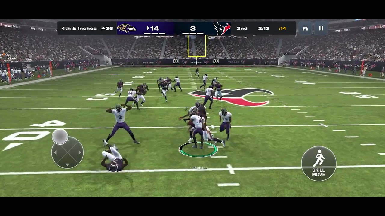 Ravens vs Texans madden 26 mobile 