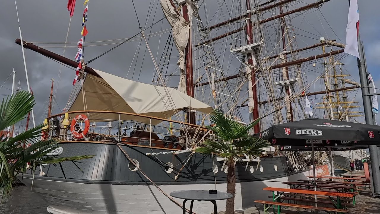 SAIL 2025 BREMERHAVEN - SEGELSCHIFFE - NEUER HAFEN