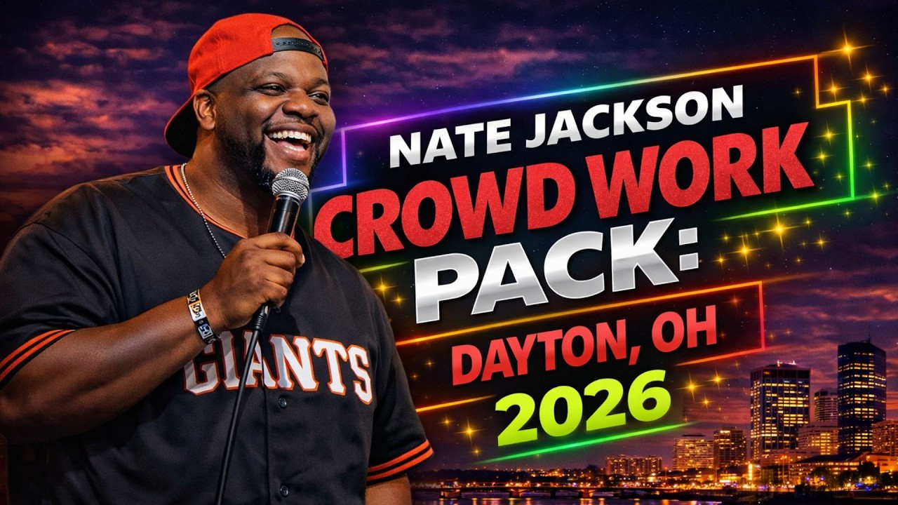 Nate Jackson CROWD WORK PACK: Dayton, OH | The best stand-up comedy by Nate Jackson