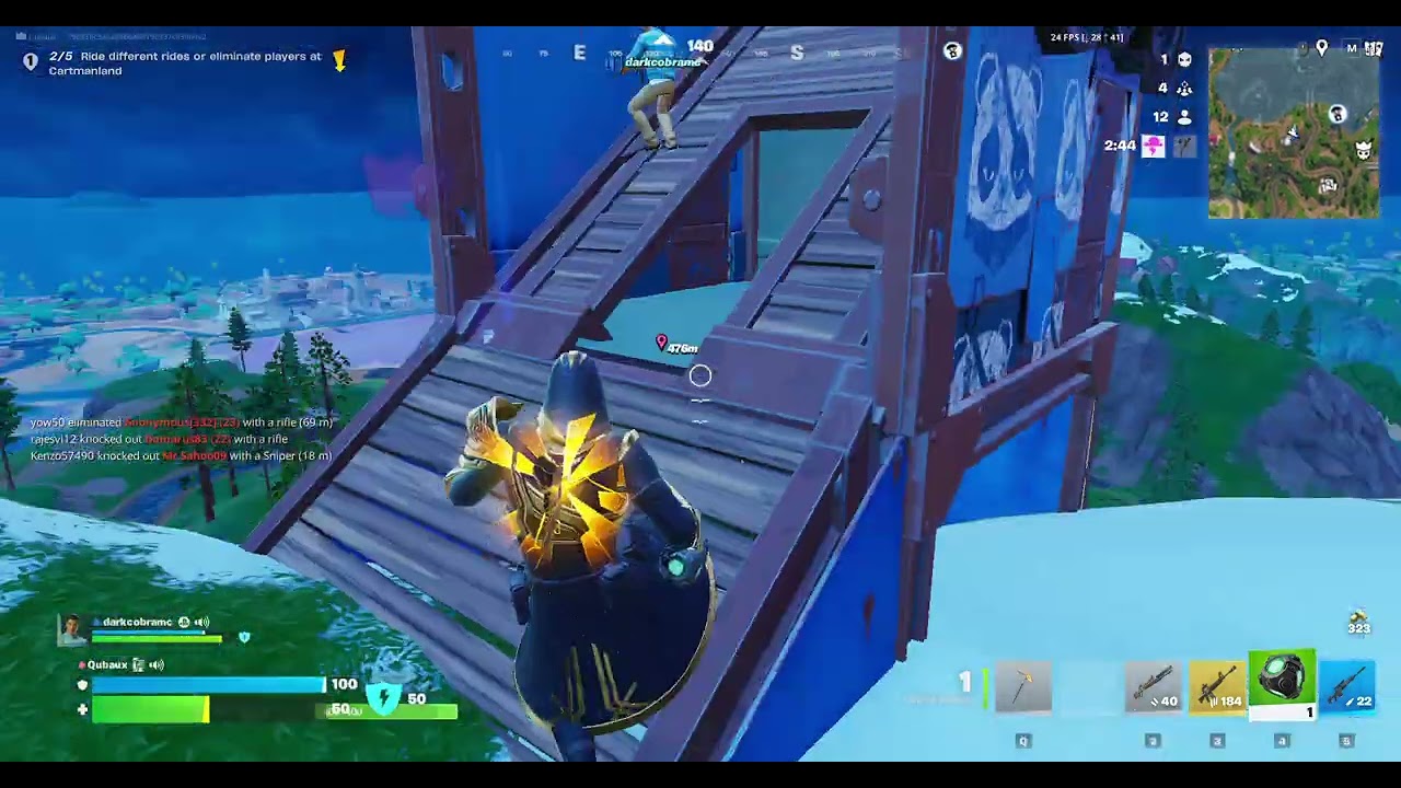 I finally got the stick of truth in Fortnite but...
