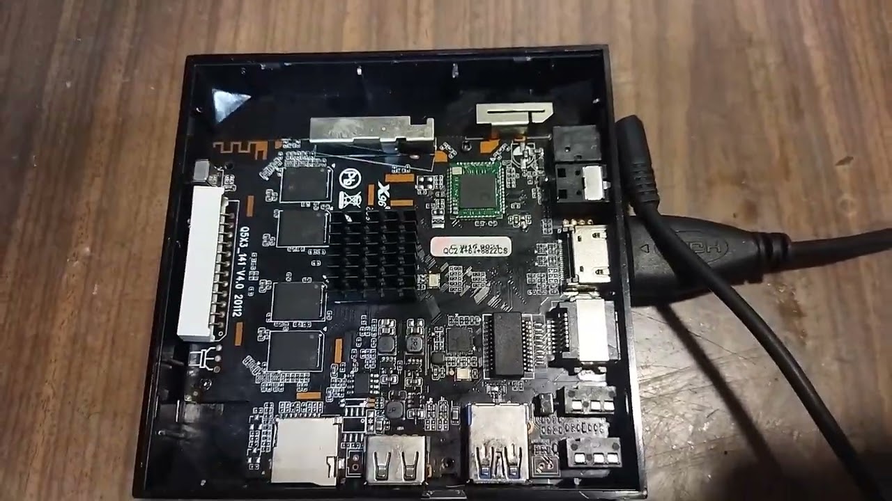 переделка приставки X96 MAX+ циклично перезагружалась