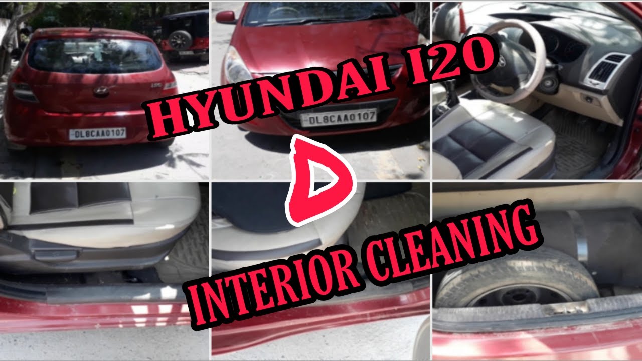Hyundai grand i20 Deep cleaning and detailing by dhruv motors call now 9560-51-2550
