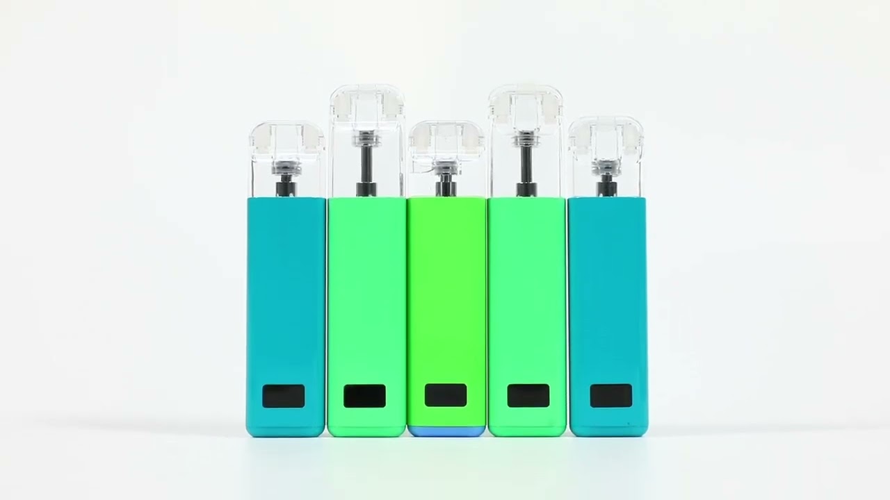 VS6 1ml 2ml Customized Logo Mini Portable Sensor Disposable Vape Pen With LED Display