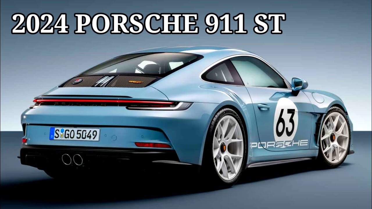 2024 Porsche 911 S/T Debuts With 518 HP | Exterior & interior detail | Release & price