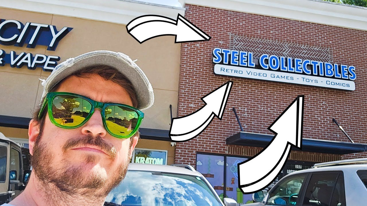 Охота за игрушками в магазине Steel Collectibles в Джорджии!