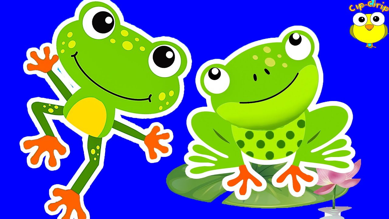 Broscutele vesele. Oac, oac! 🐸🐸🐸 - Cantece pentru copii (desene animate) | Cip-Cirip