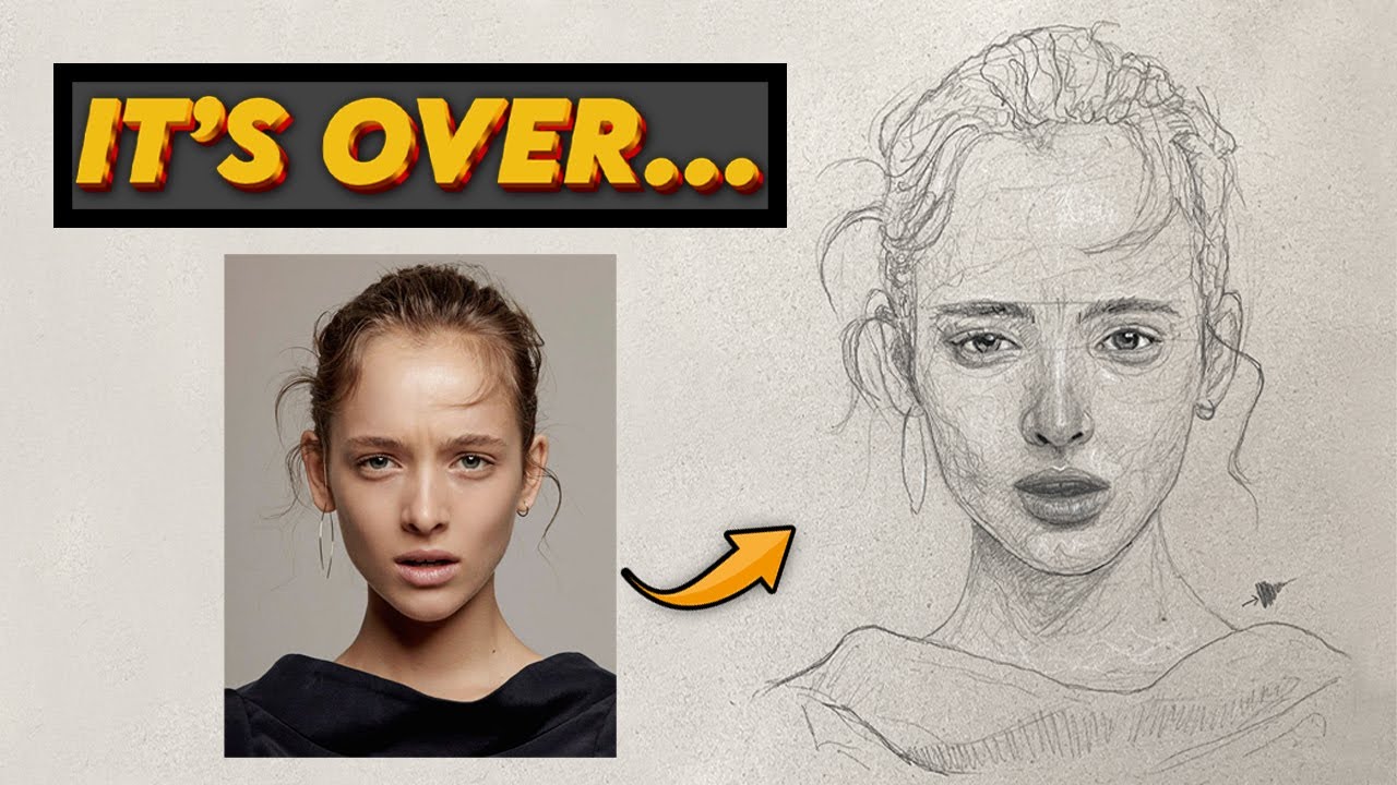 Drawing a portrait will never be the same with this method
