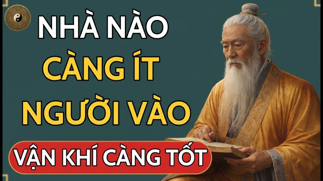 CỔ NHÂN CHỈ RA NHÀ NÀO ÍT NGƯỜI VÀO - NĂNG LƯỢNG VẬN KHÍ CÀNG TỐT | TRIẾT LÝ SỐNG