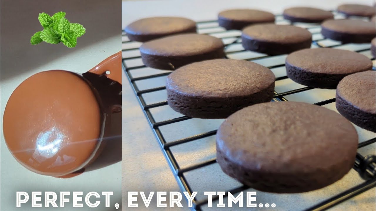 Melt In Your Mouth Thin Mint Cookies