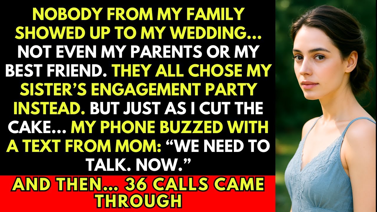 My Family Skipped My Wedding for My Sister’s Engagement — Then 36 Missed Calls Changed Everything