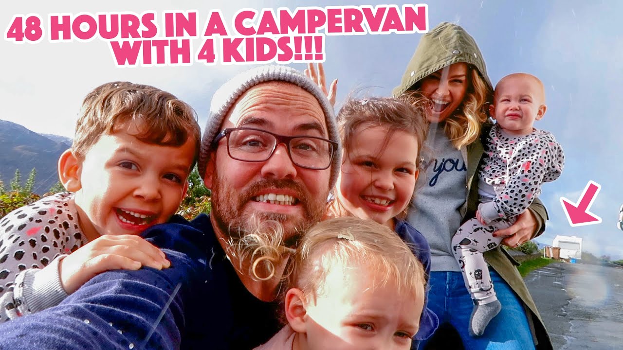 48 HOURS IN A CAMPERVAN WITH 4 KIDS!!!